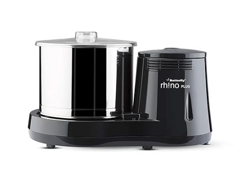 Butterfly Rhino Plus 2 Litres Table-Top Wet Grinder | 150 Watts | 
